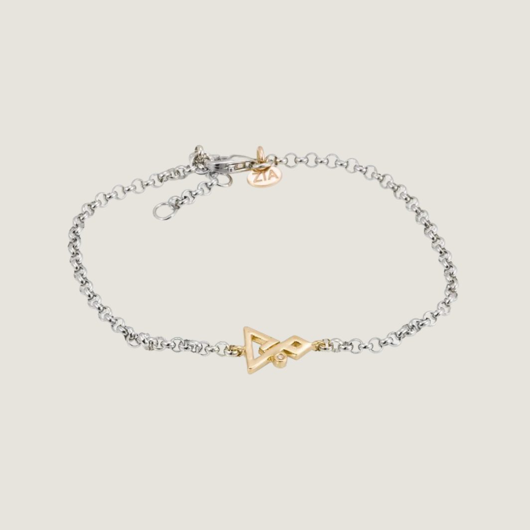 PULSERA PLATA SF by ZIA
